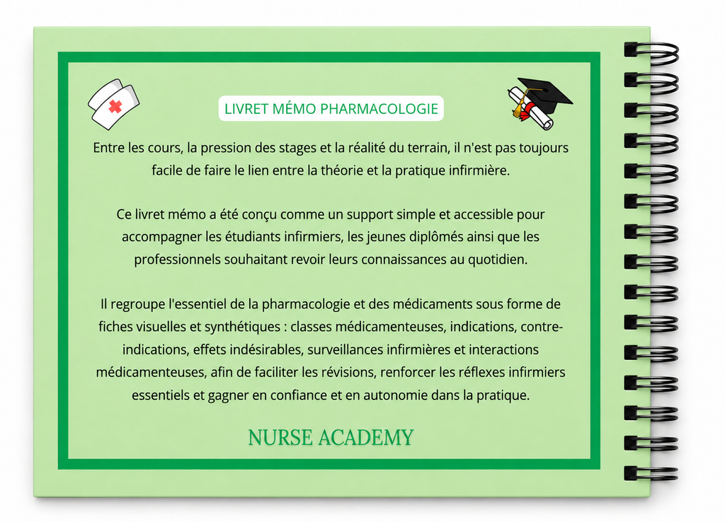 Livret Mémo Pharmacologie