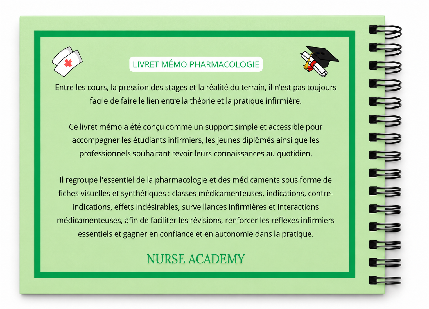 Livret Mémo Pharmacologie
