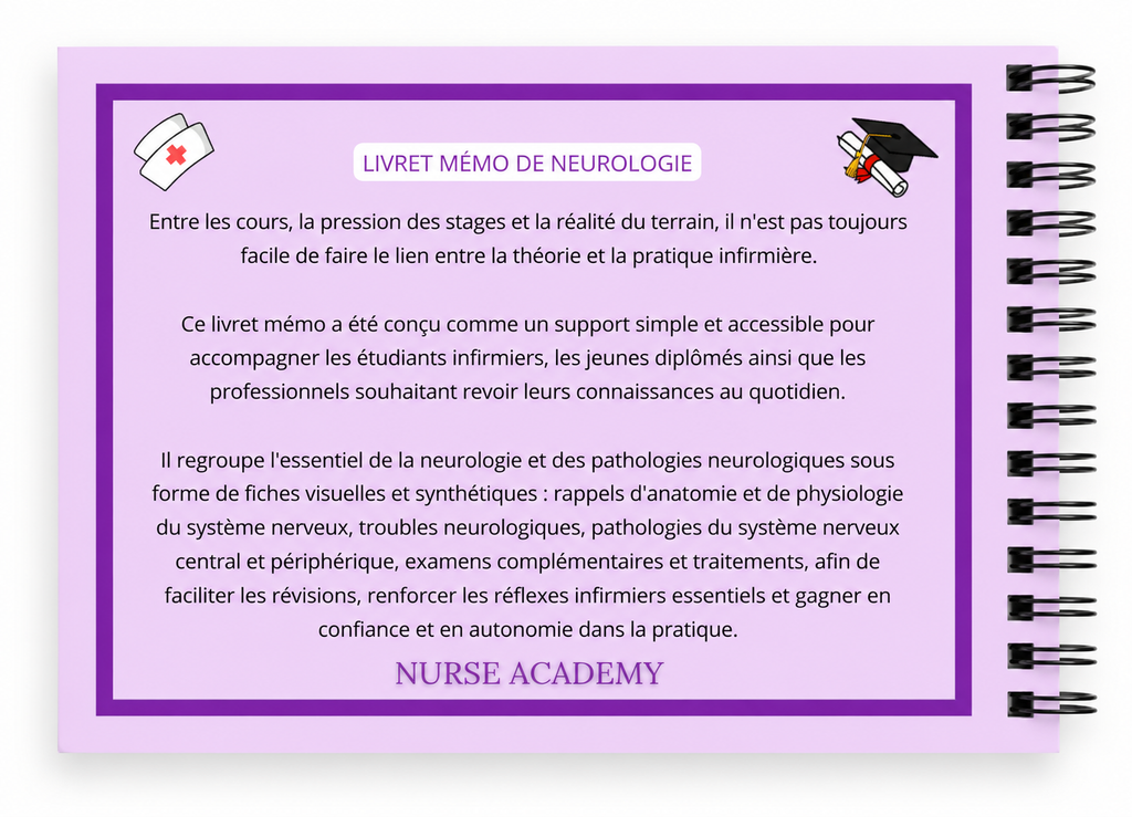 Livret Mémo Neuroloogie