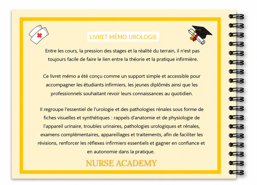 Livret Mémo Urologie