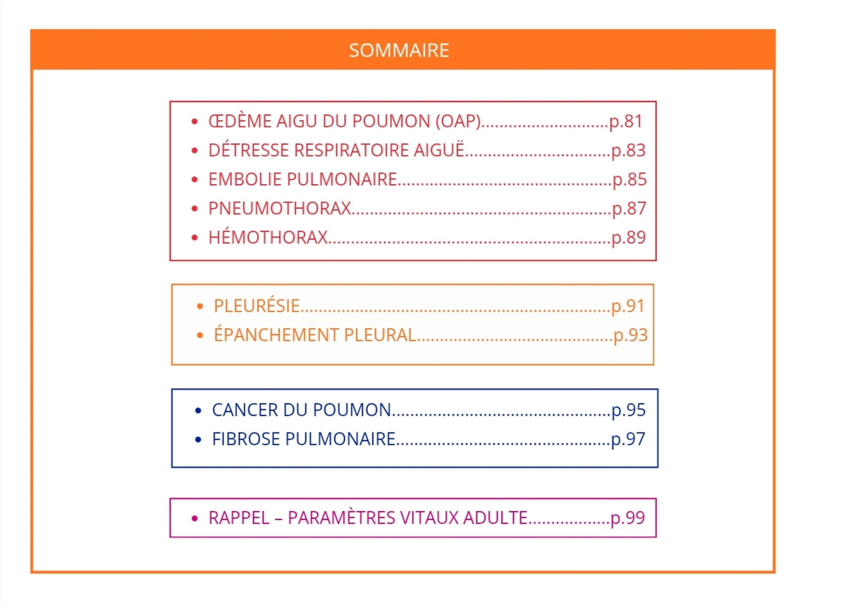 Livret Mémo Pneumologie