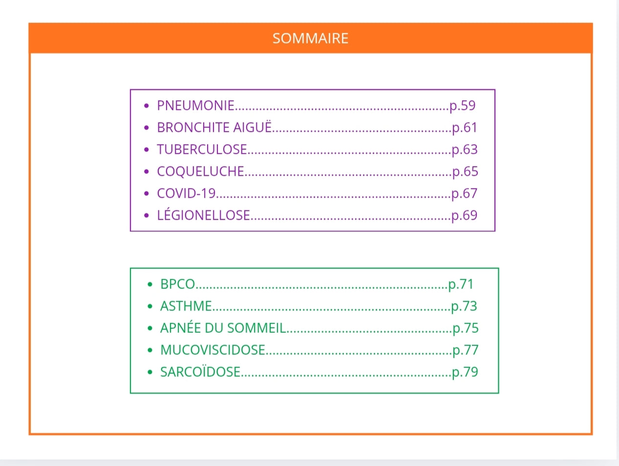 Livret Mémo Pneumologie