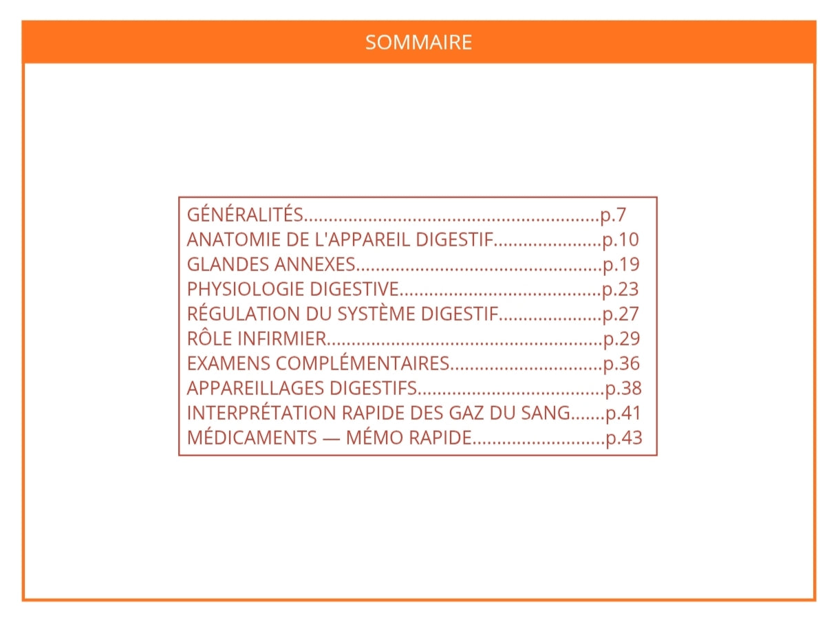 Livret Mémo Digestif
