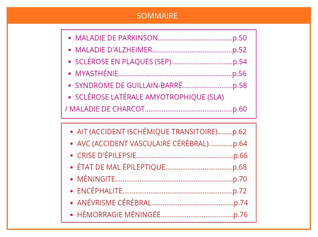 Livret Mémo Neurologie