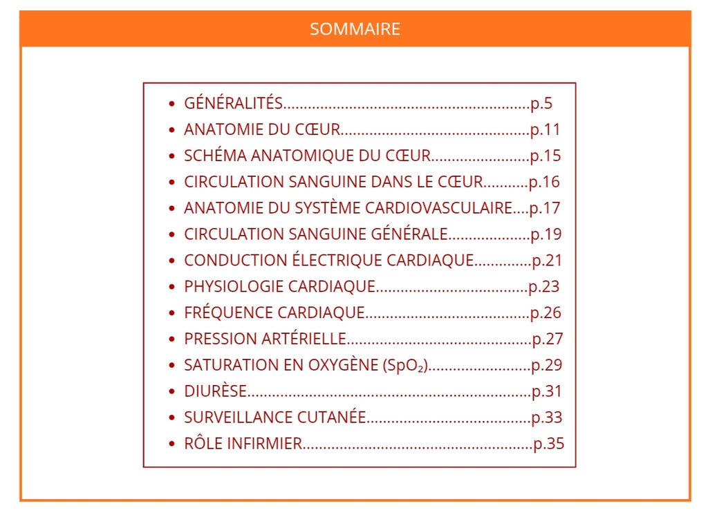 Livret Mémo Cardiovasculaire