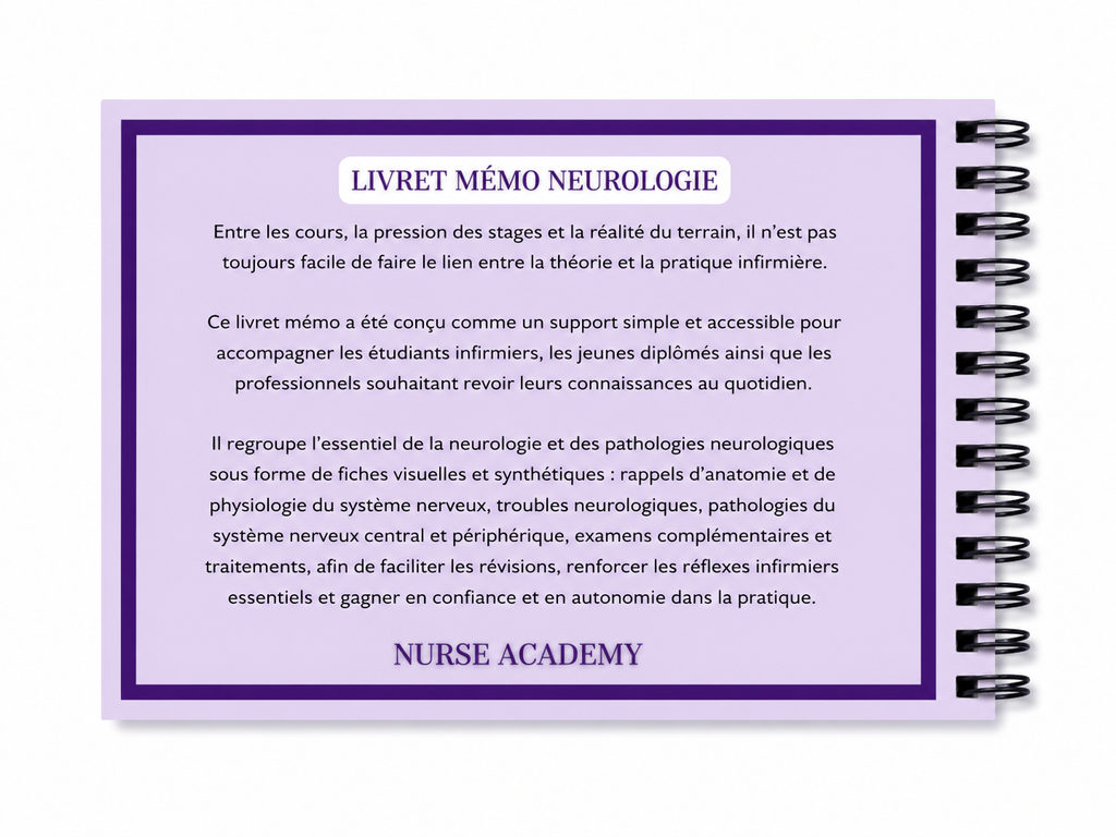 Livret Mémo Neurologie
