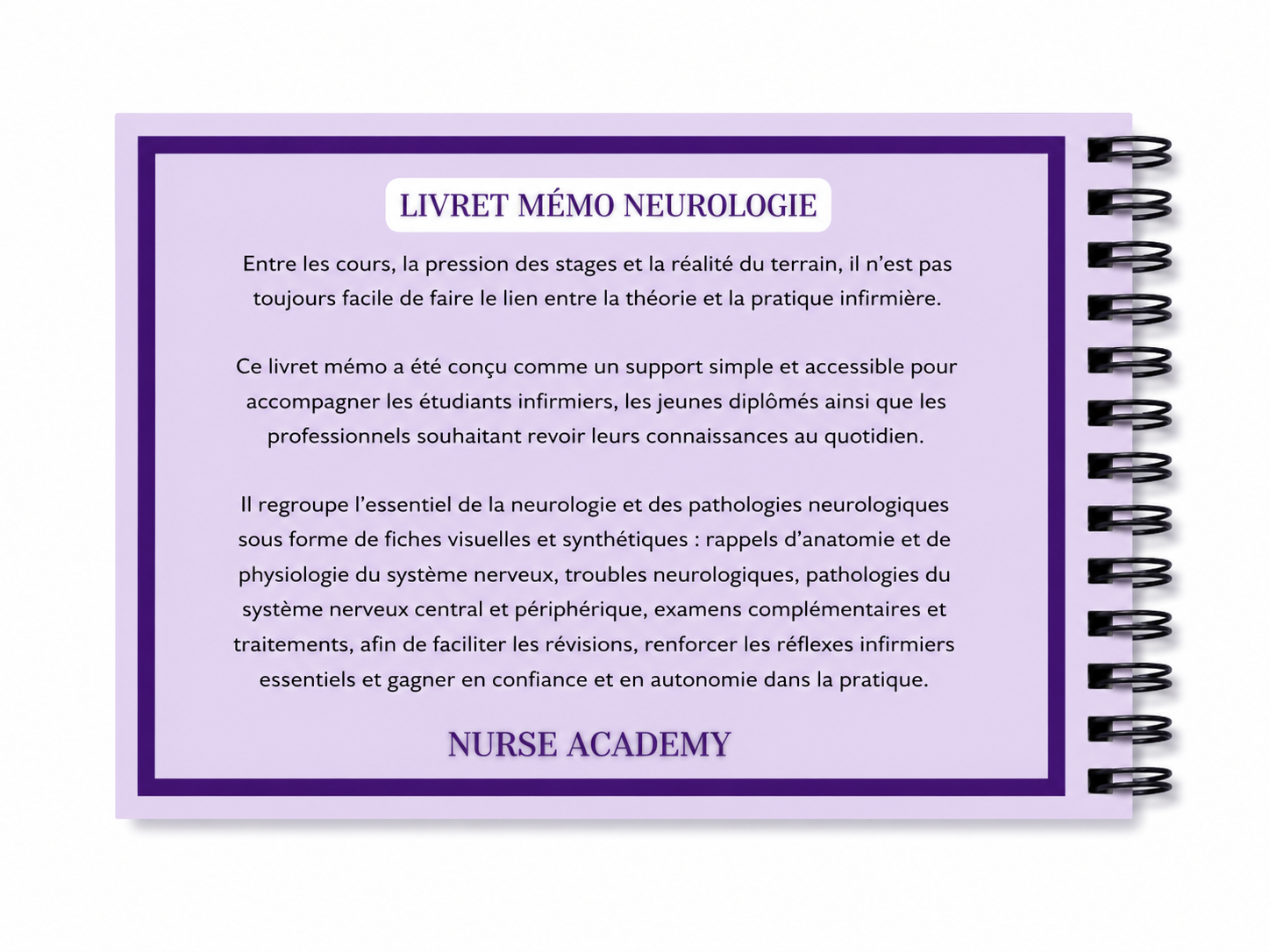 Livret Mémo Neurologie