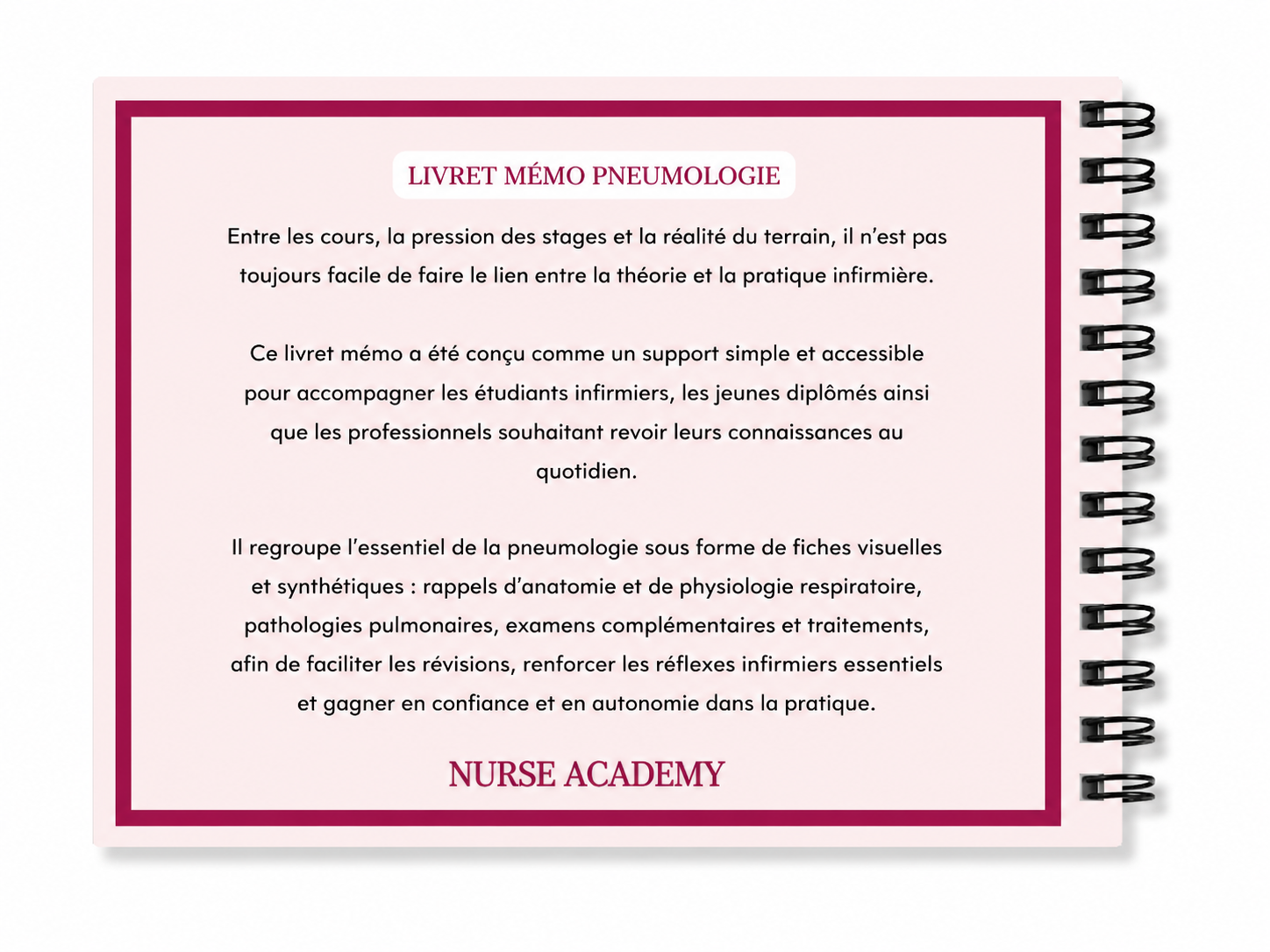 Livret Mémo Pneumologie